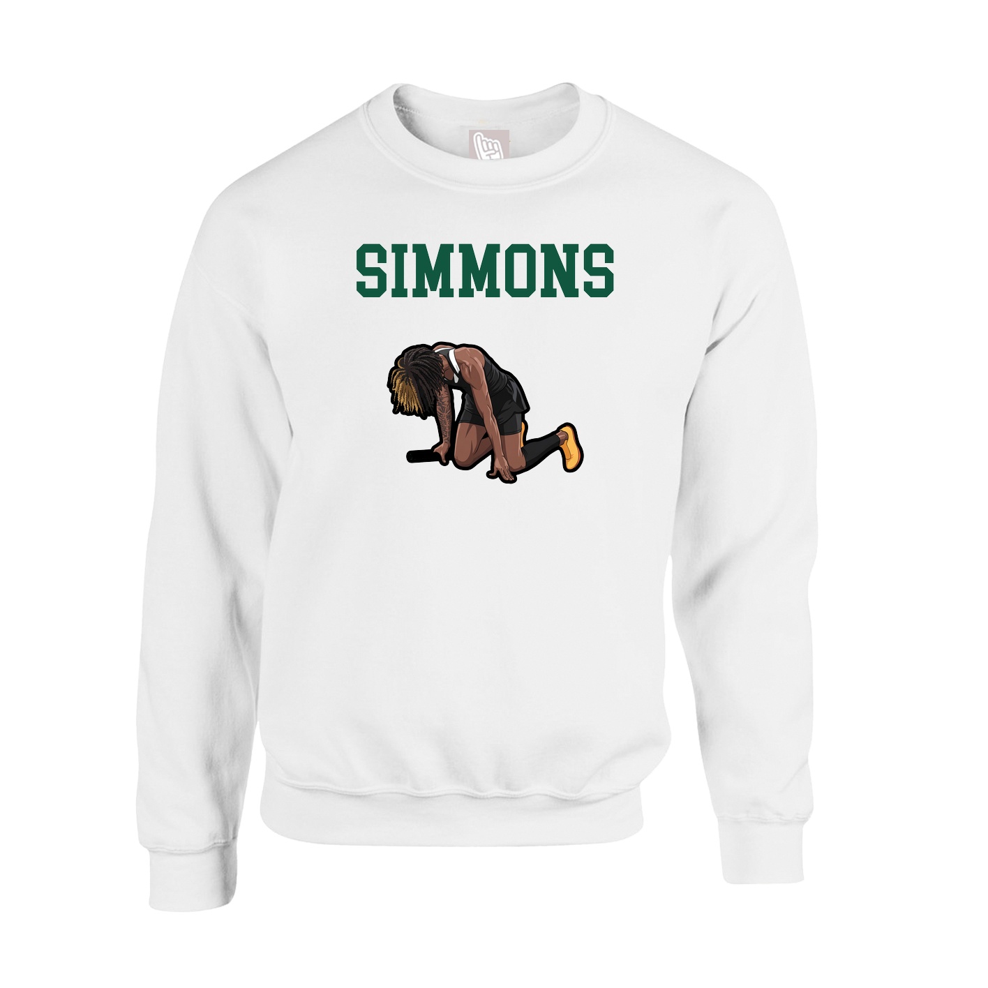 Fleece Crew — Shirsey in White