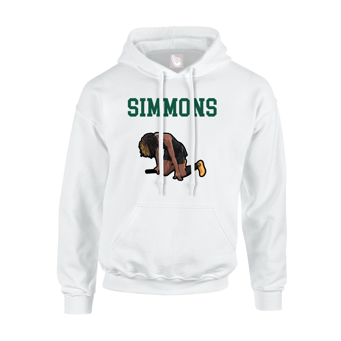 Youth Hoodie — Shirsey in White