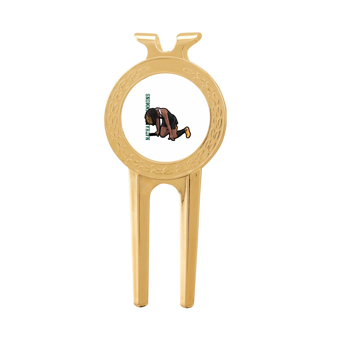 Divot Tool with Ball Marker — Name Vertical in Classic