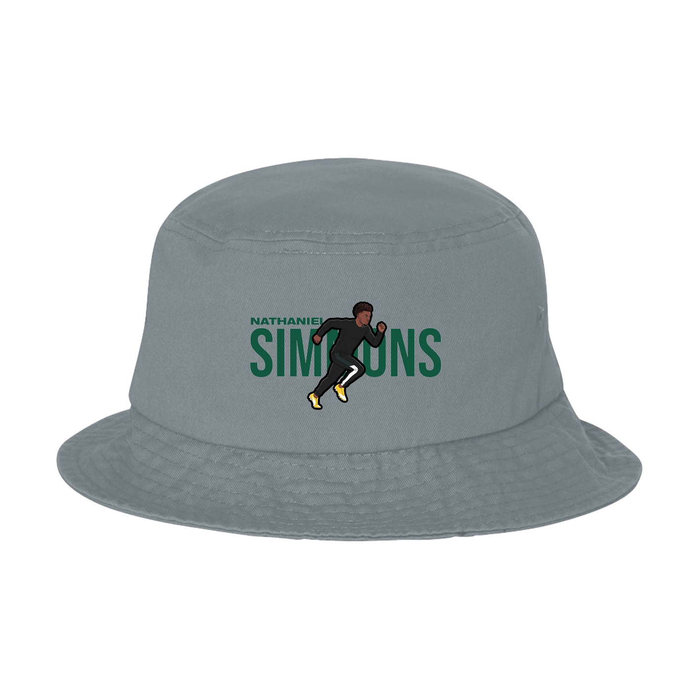 Bucket Cap — Player Name in Grey