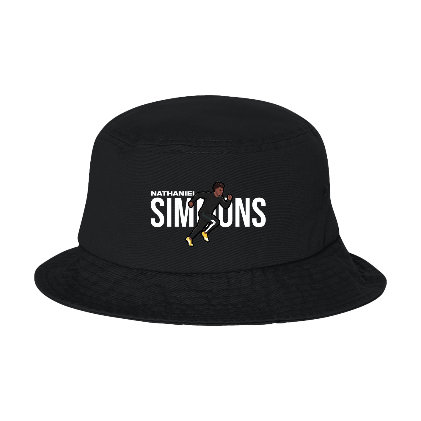 Bucket Cap — Player Name in Black