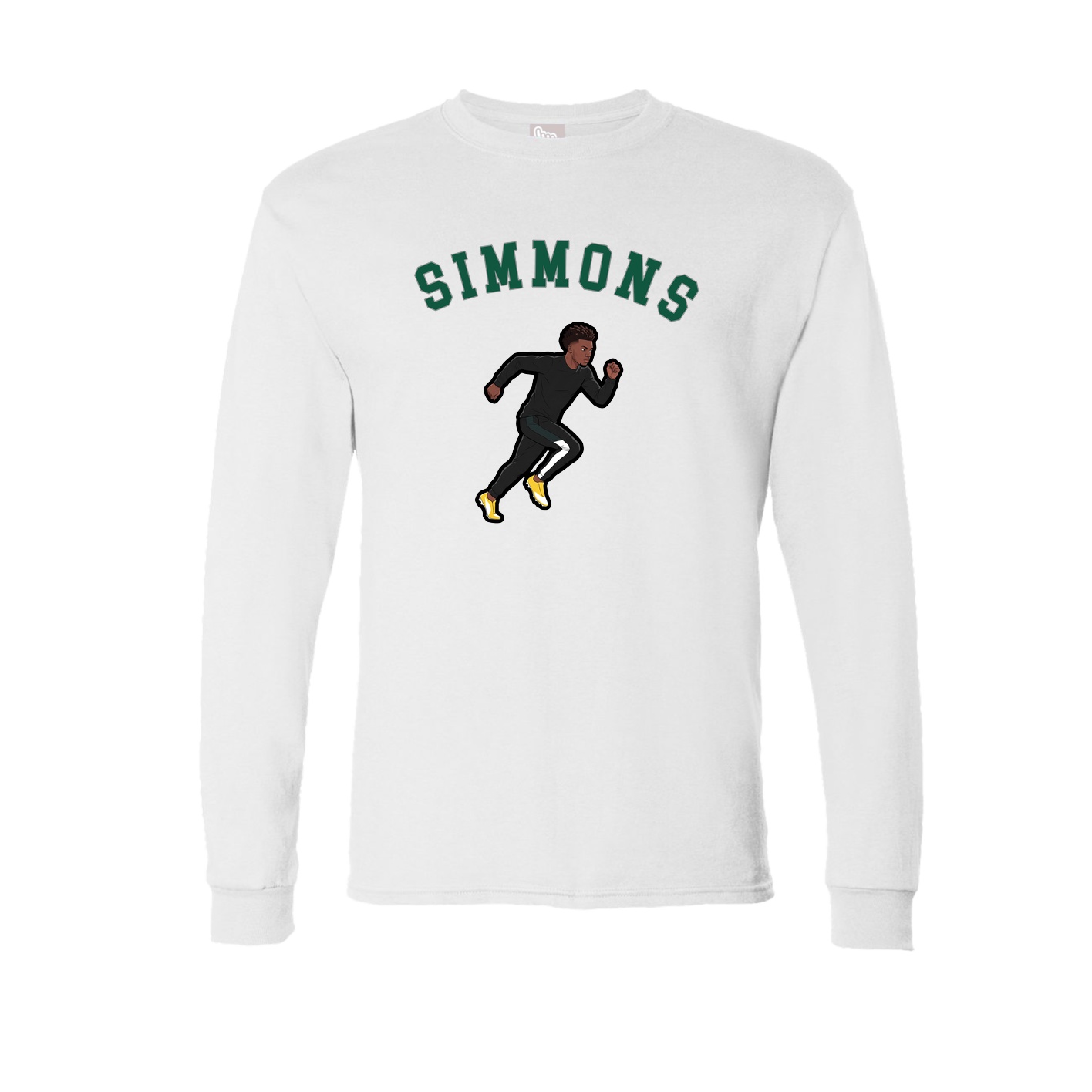Long Sleeve Tee — Shirsey Arch in White