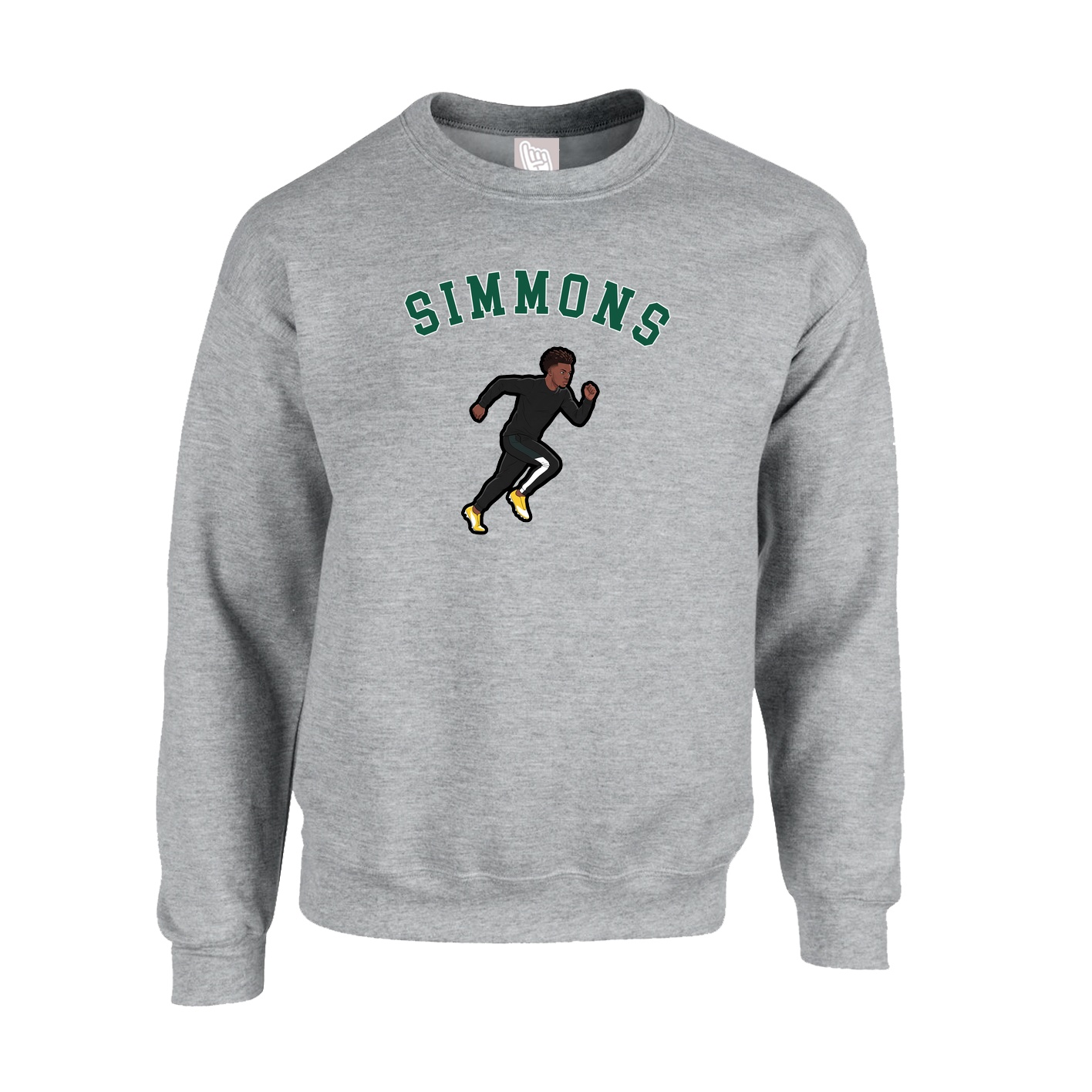 Fleece Crew — Shirsey Arch in Grey