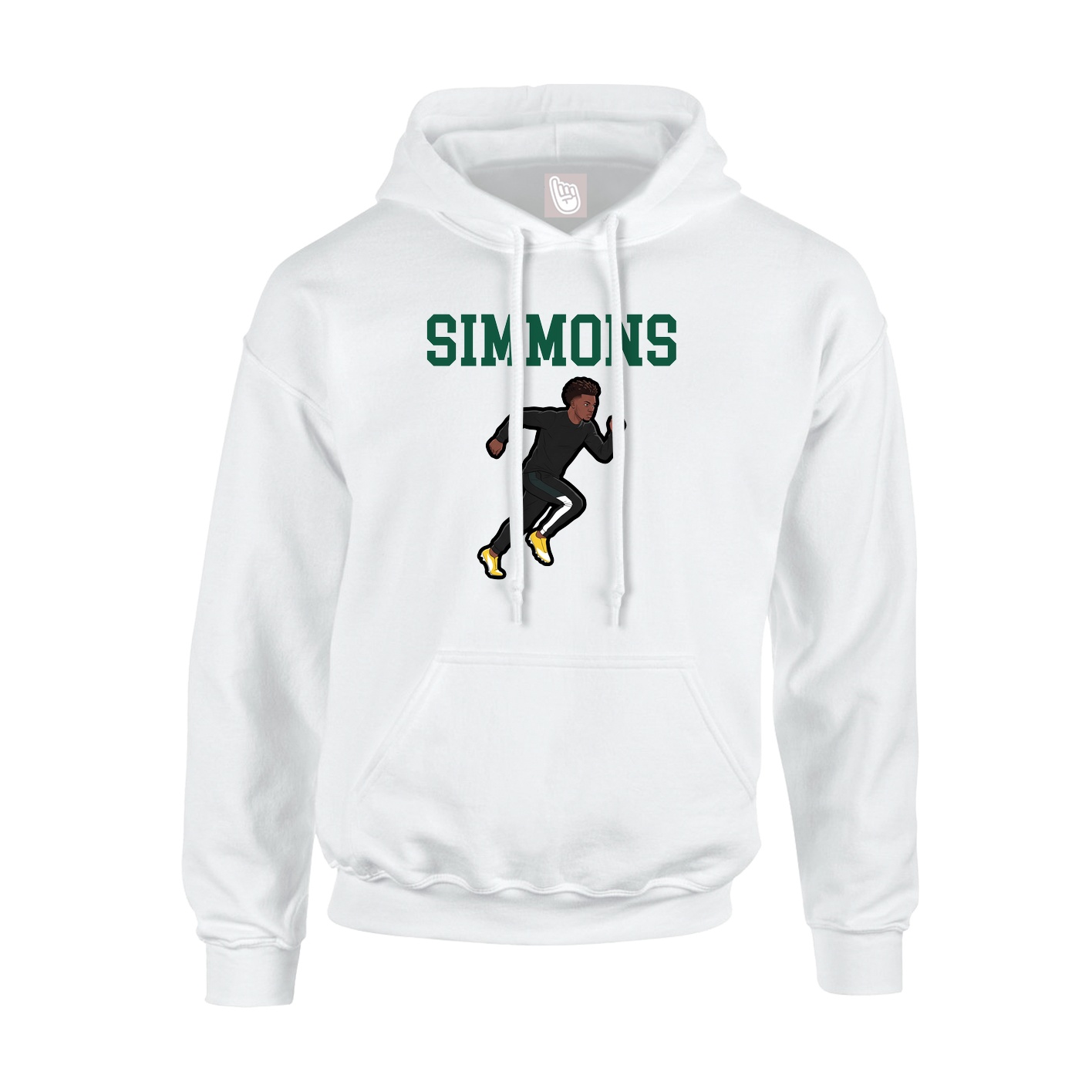 Youth Hoodie — Shirsey in White