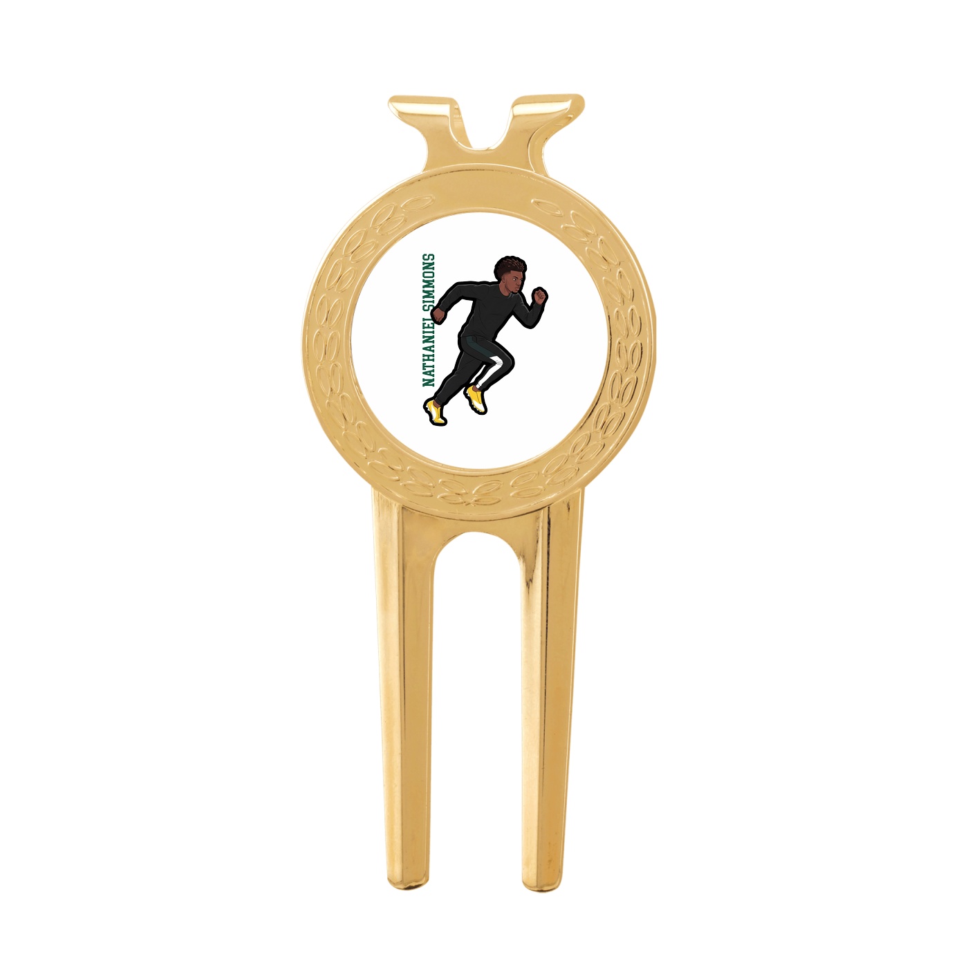 Divot Tool with Ball Marker — Name Vertical in Classic