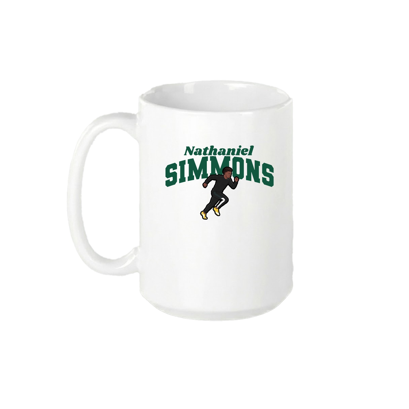 15oz Coffee Mug — Signature Arch in White