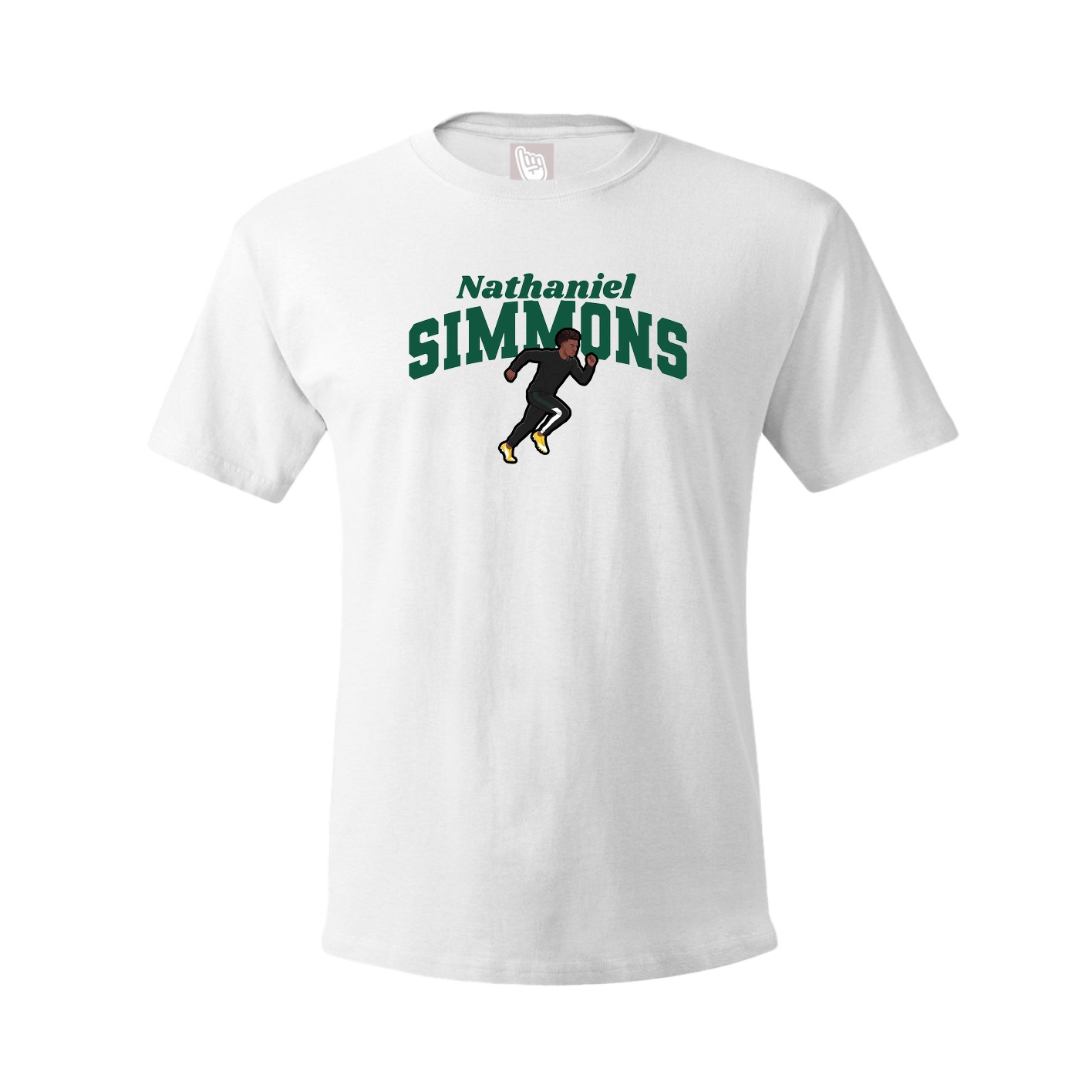 Youth Tee — Signature Arch in White