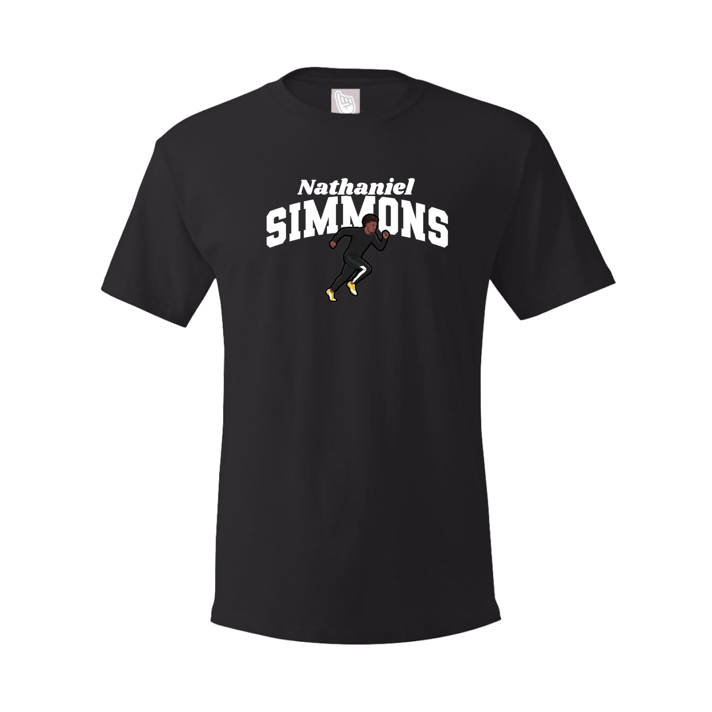 Youth Tee — Signature Arch in Black
