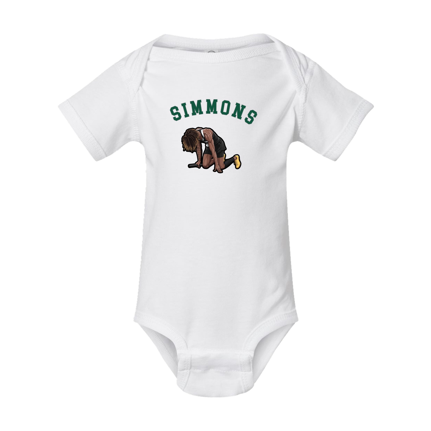 Baby Onesie — Shirsey Arch in White