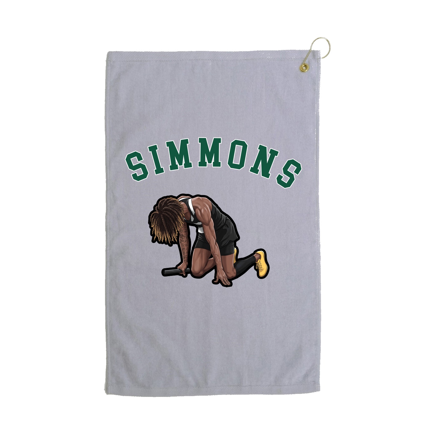 Golf Towel — Shirsey Arch in Grey