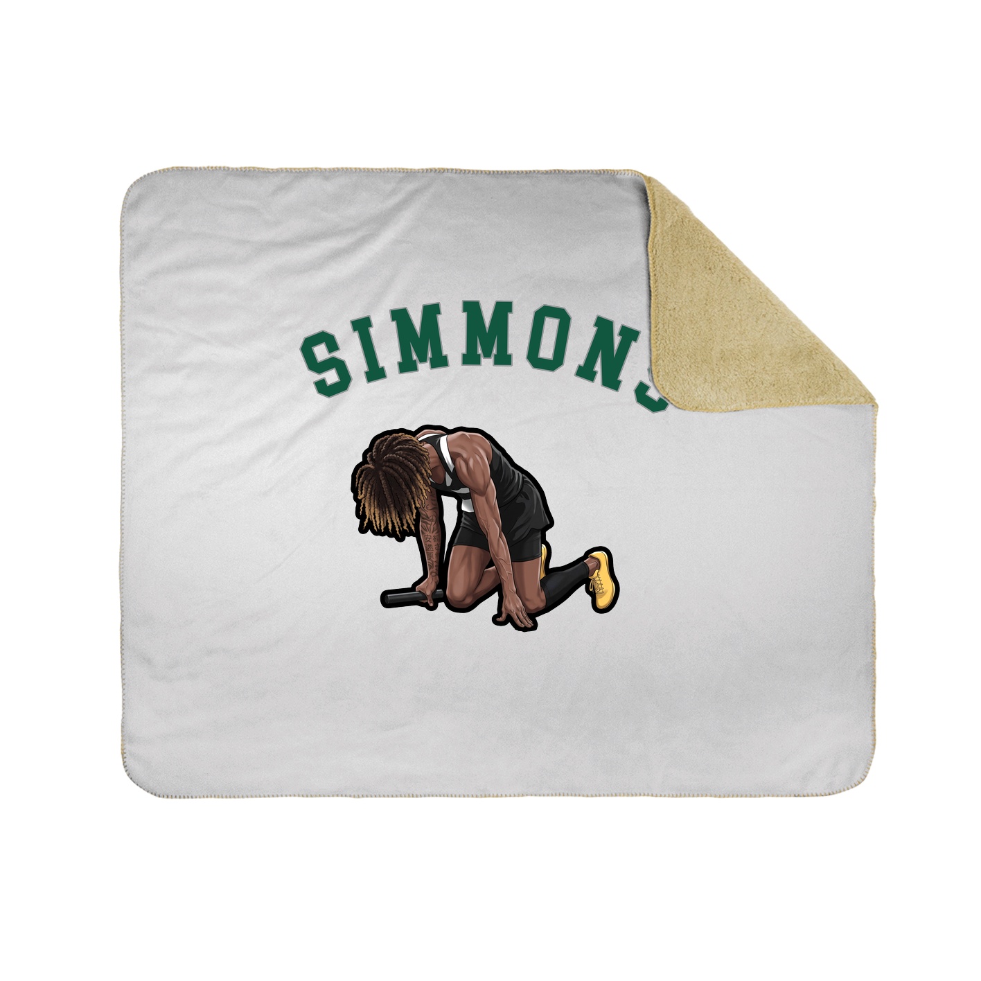 Throw Blanket — Shirsey Arch in White