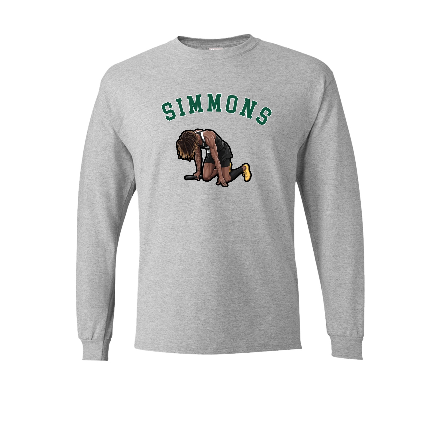Long Sleeve Tee — Shirsey Arch in Grey