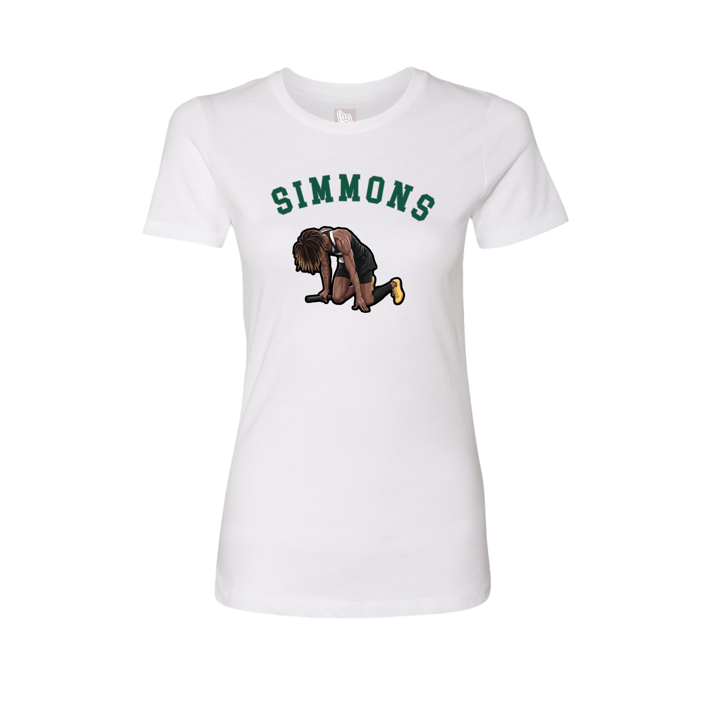 Womens Tee — Shirsey Arch in White