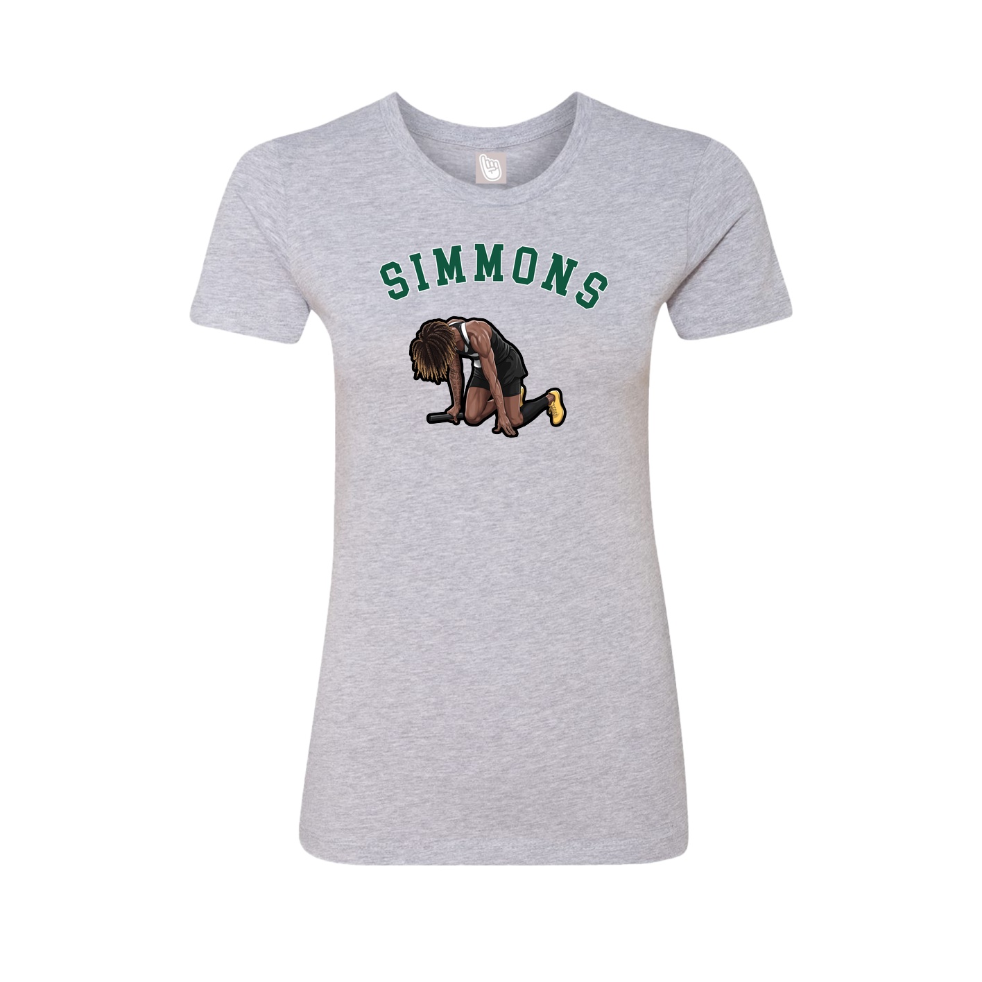 Womens Tee — Shirsey Arch in Grey