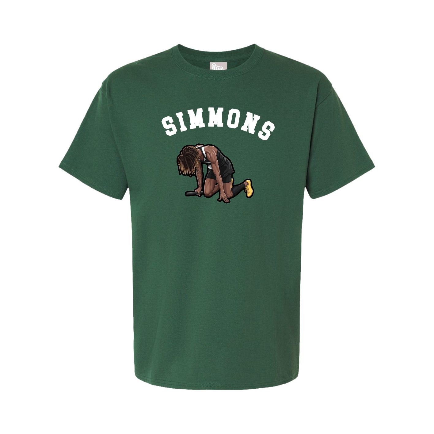 Youth Tee — Shirsey Arch in Green