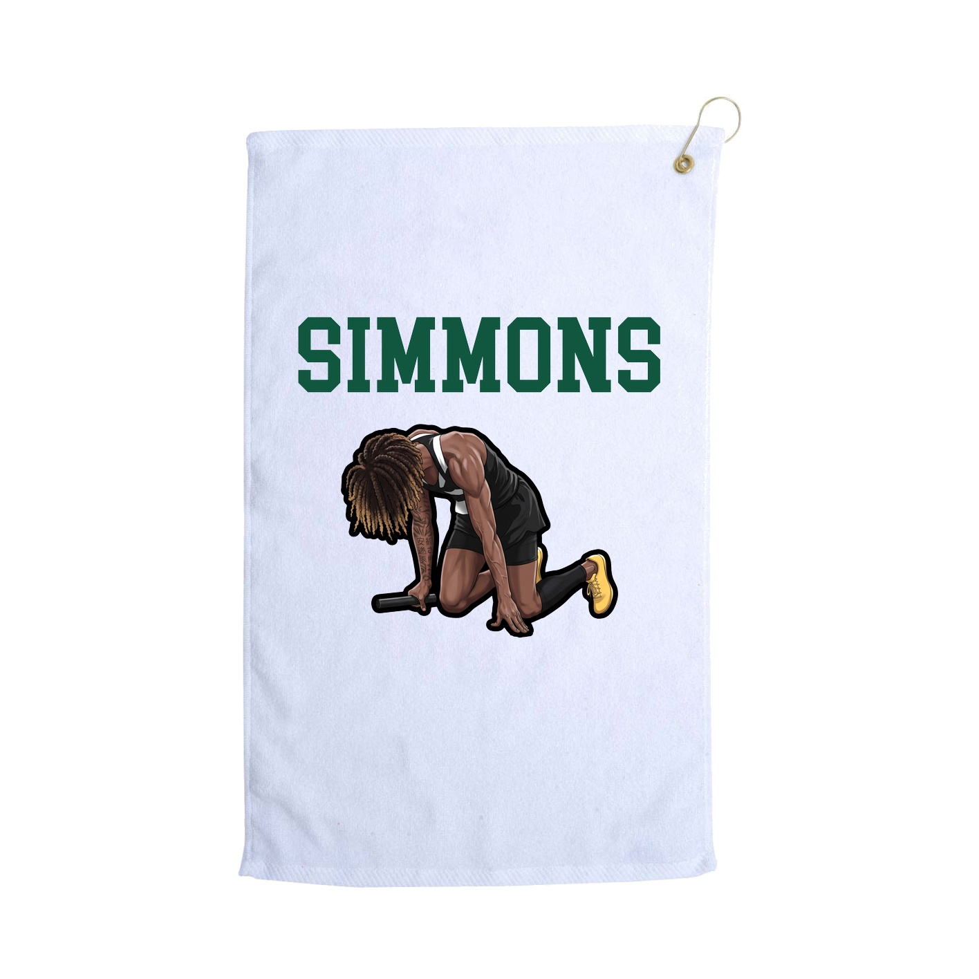 Golf Towel — Shirsey in White