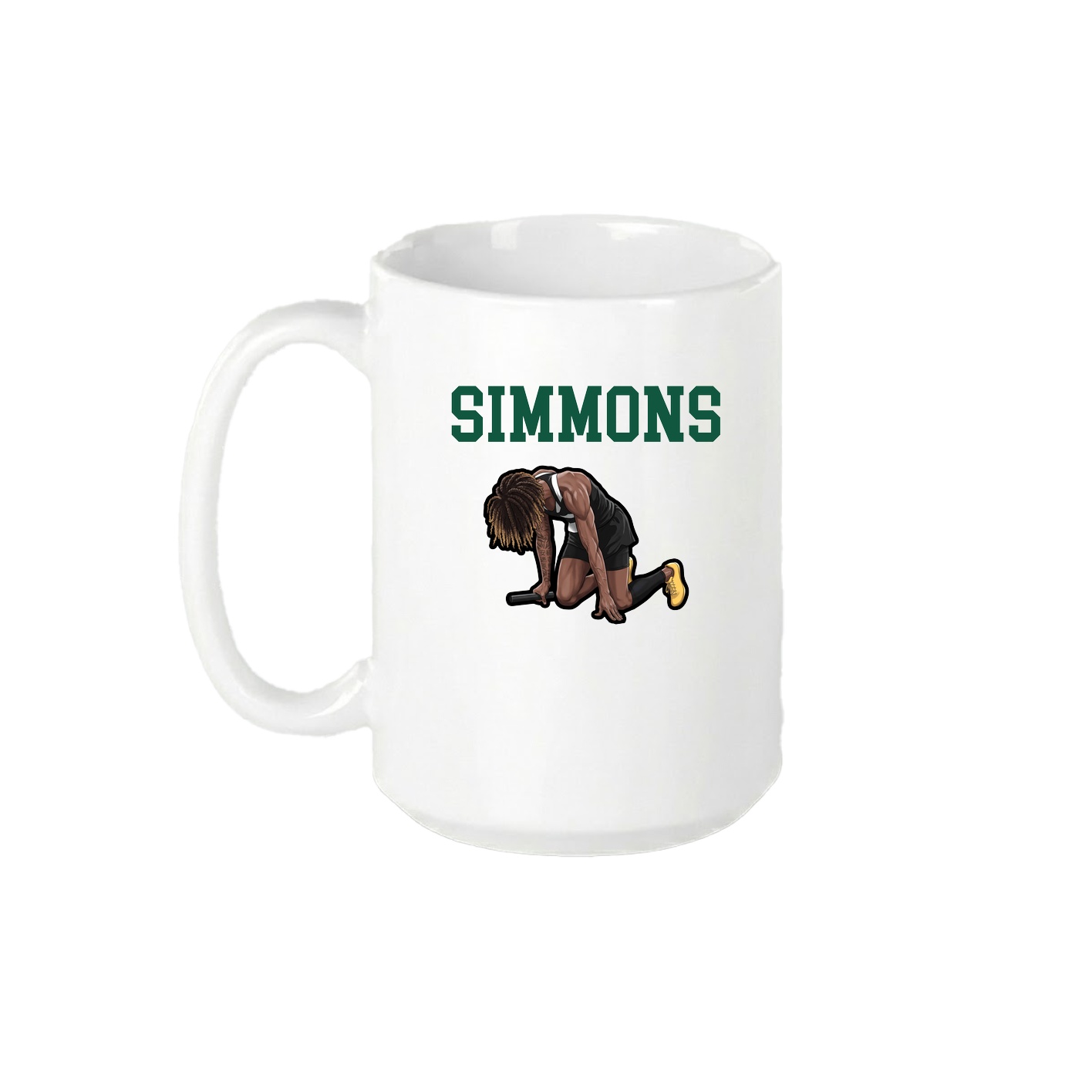 15oz Coffee Mug — Shirsey in White
