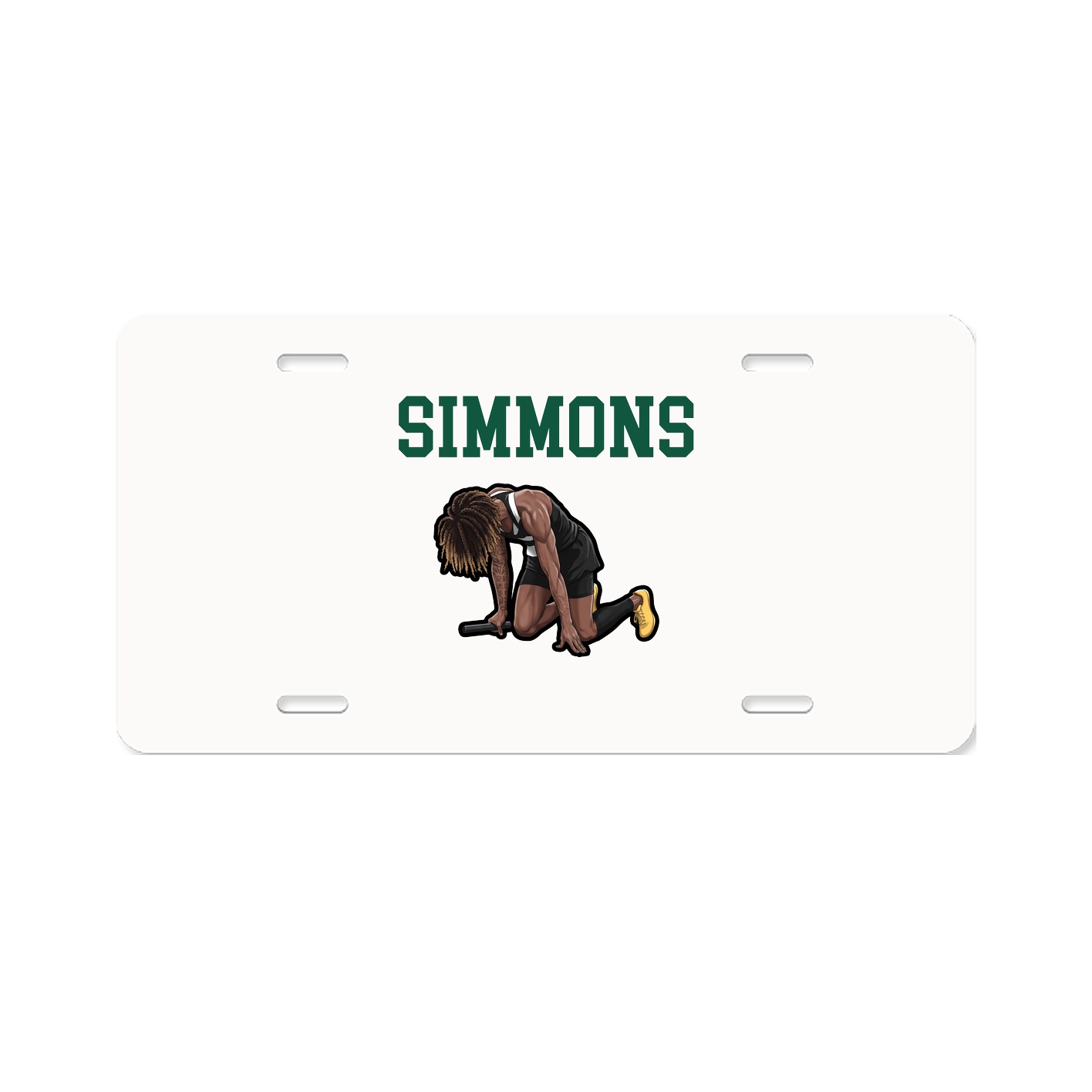 License Plate — Shirsey in Classic