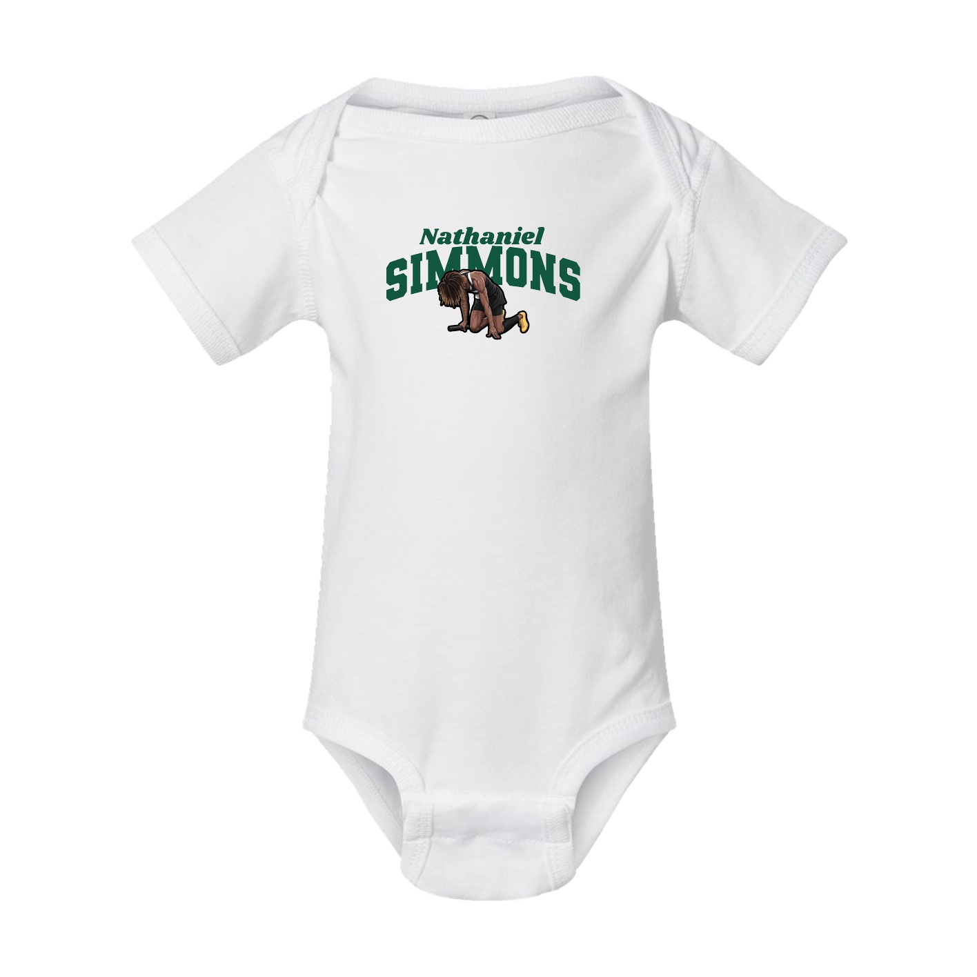 Baby Onesie — Signature Arch in White