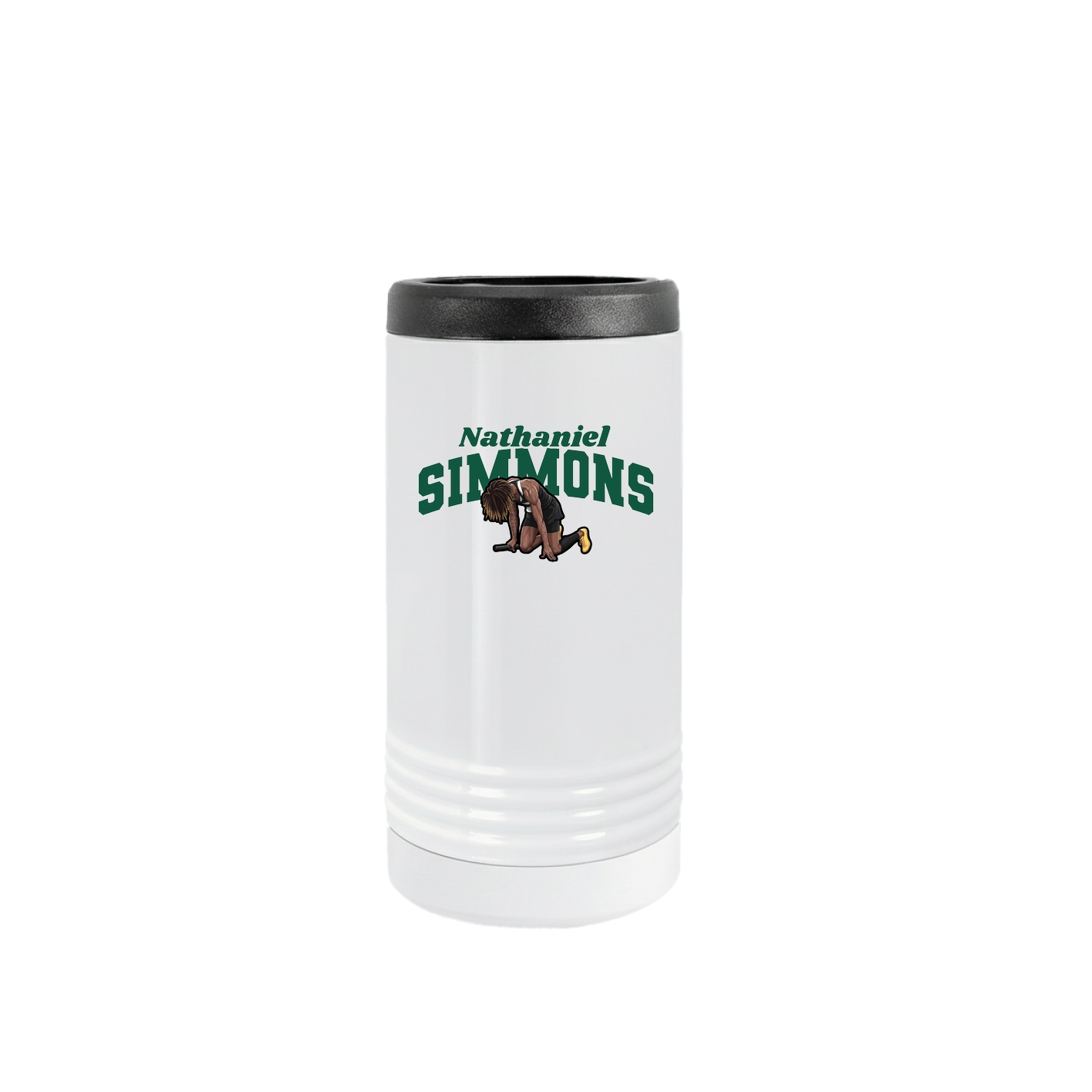 Slim Beverage Holder — Signature Arch in White
