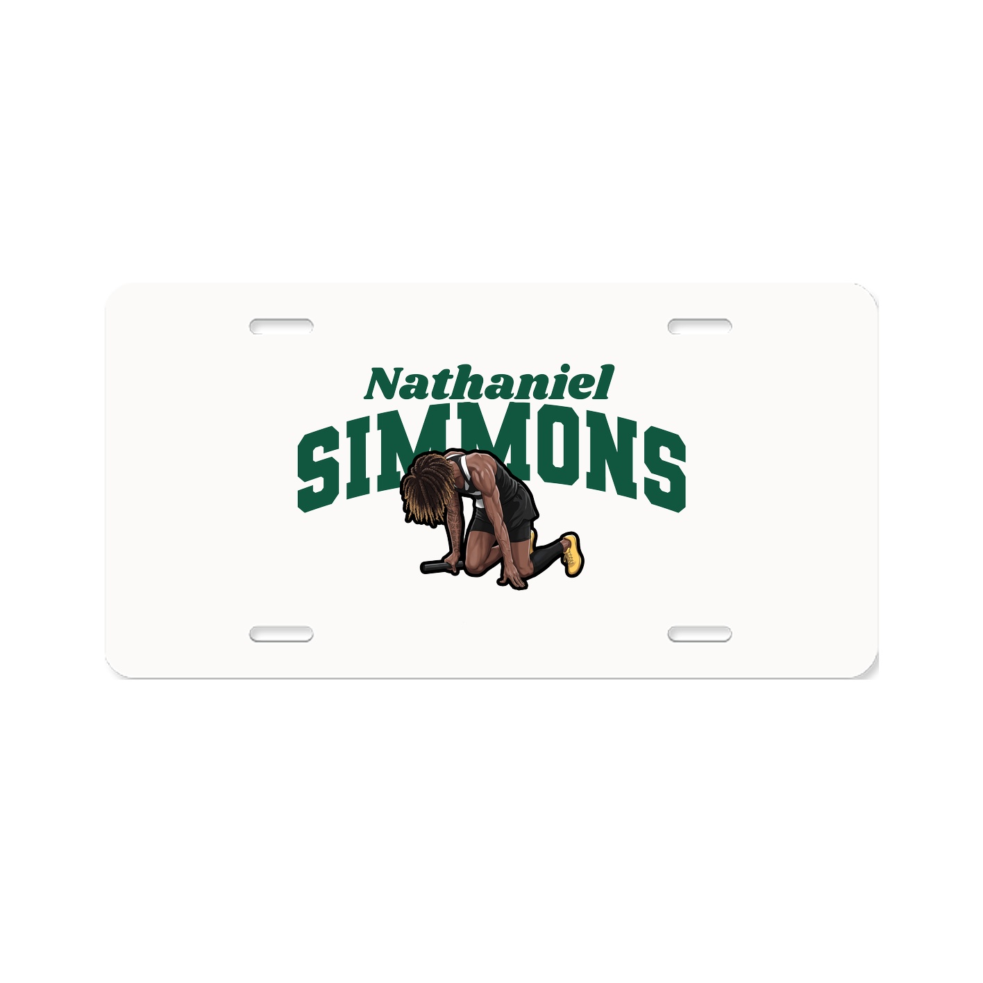 License Plate — Signature Arch in Classic