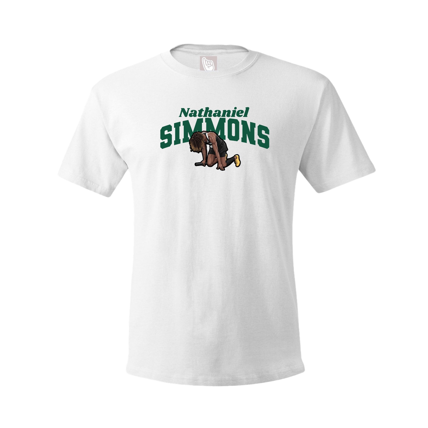 Tee — Signature Arch in White