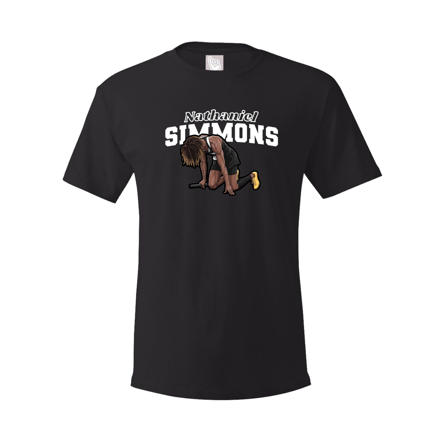 Tee — Name Arch in Black