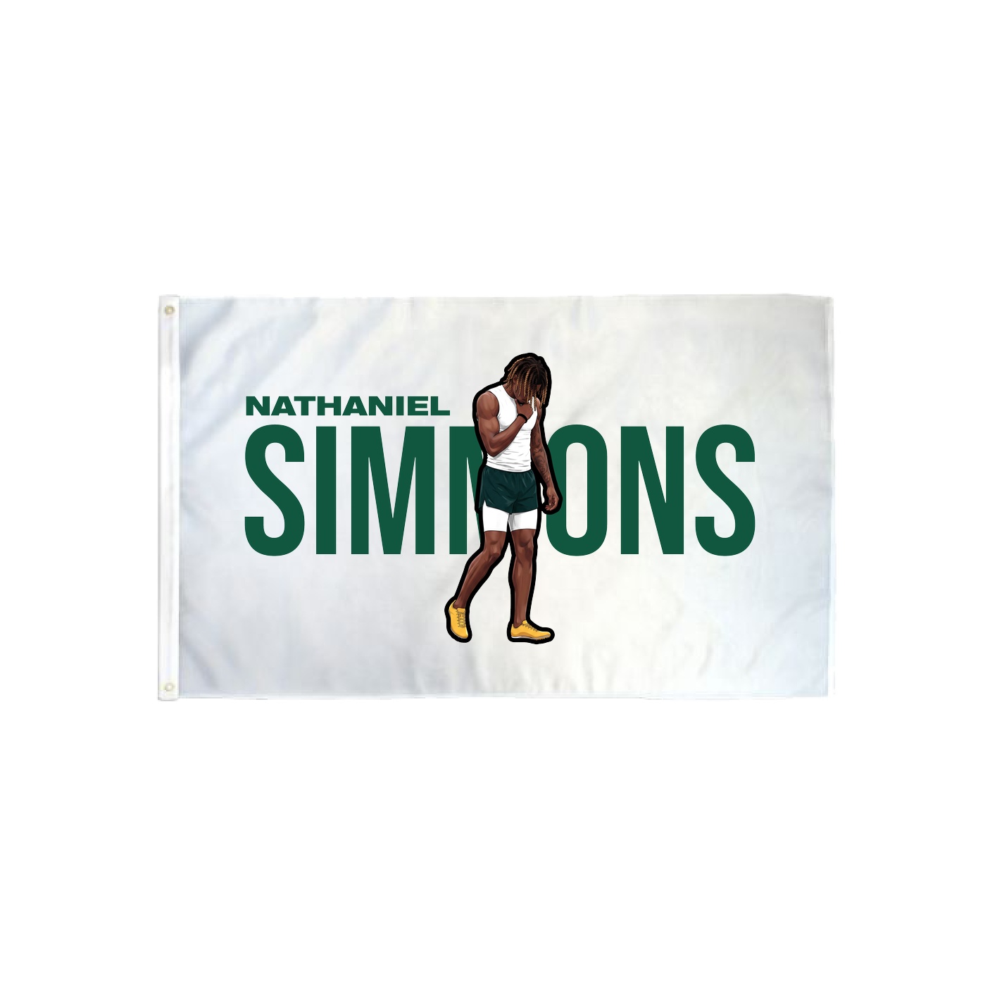 3x5 Flag — Player Name in Classic