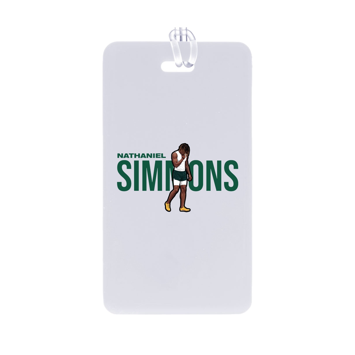 Bag Tag — Player Name in Classic