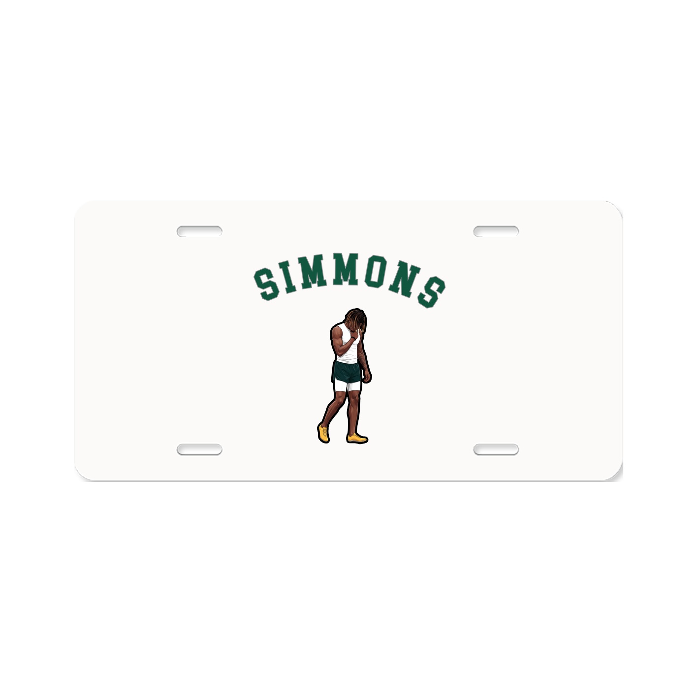 License Plate — Shirsey Arch in Classic