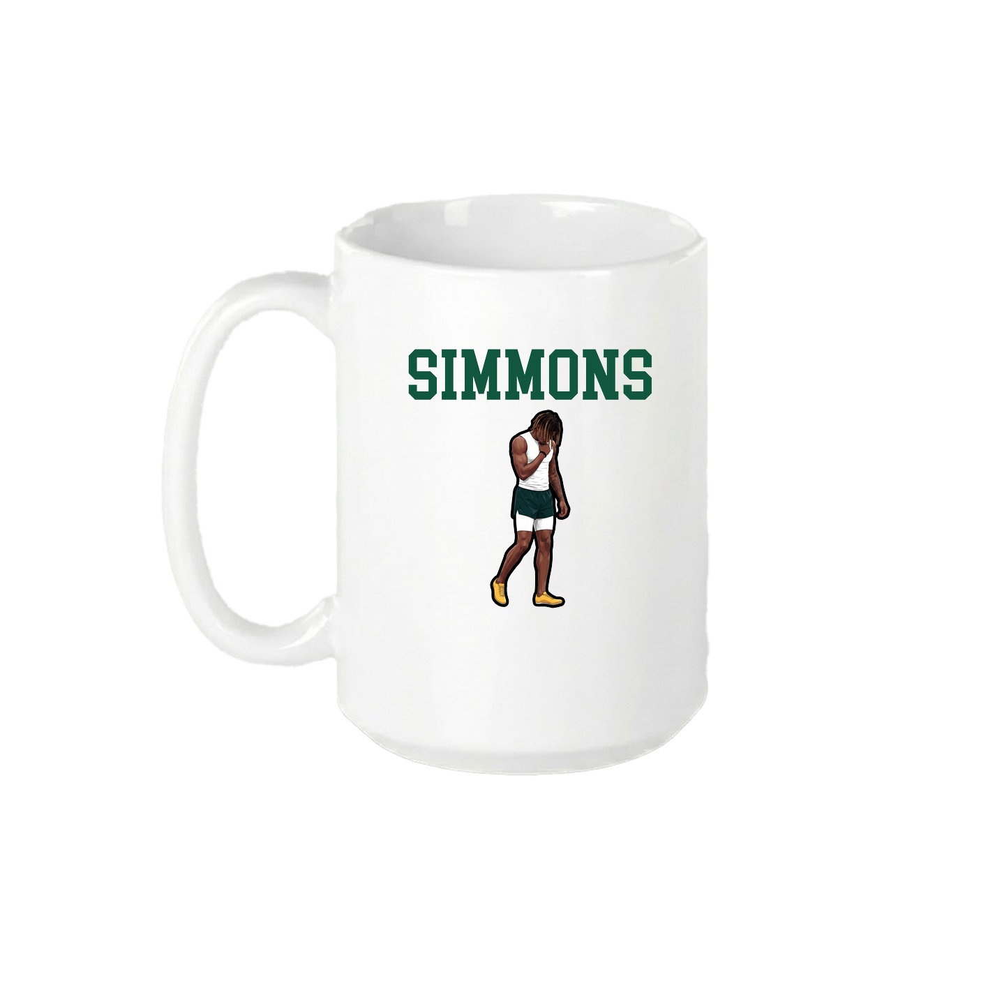 15oz Coffee Mug — Shirsey in White