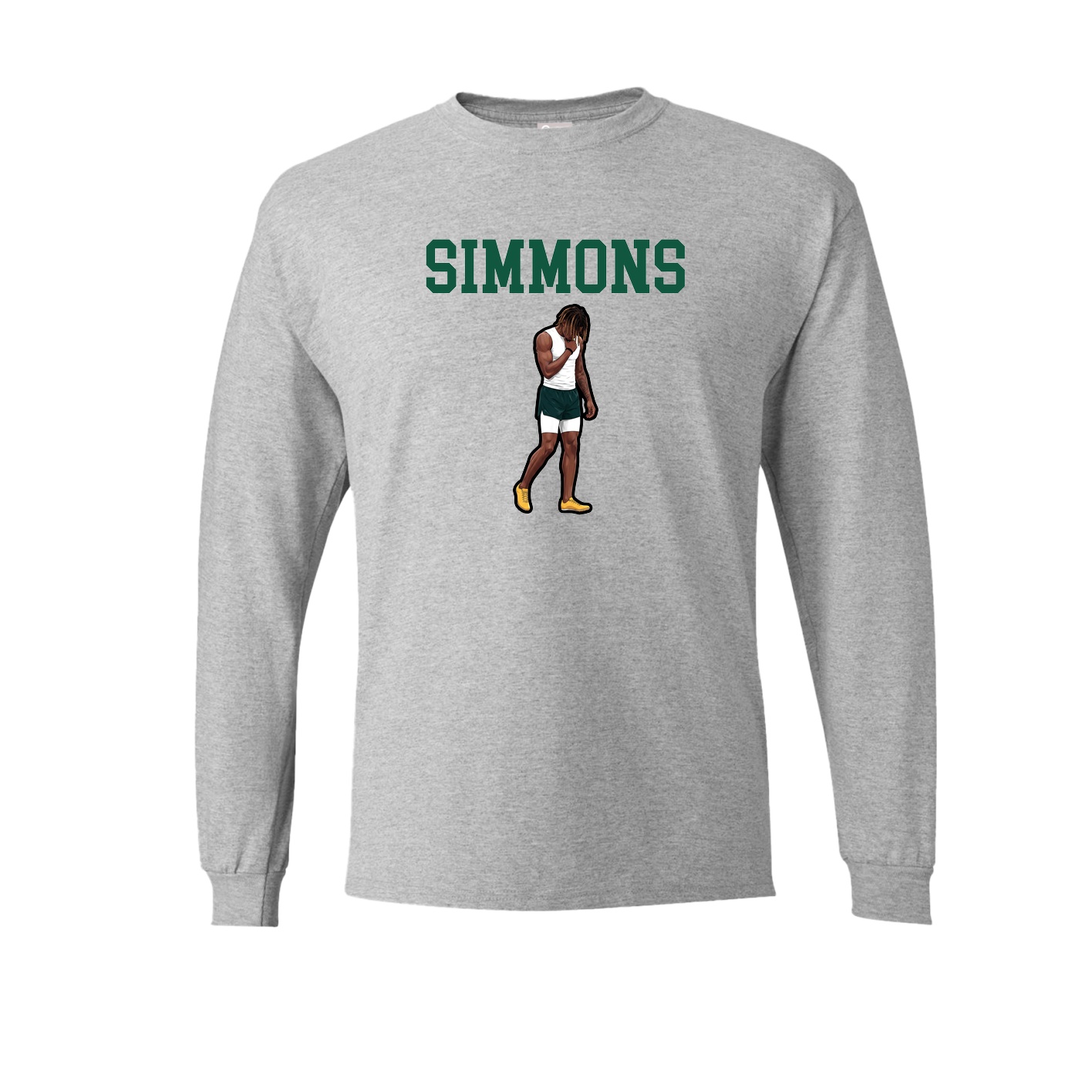 Long Sleeve Tee — Shirsey in Grey