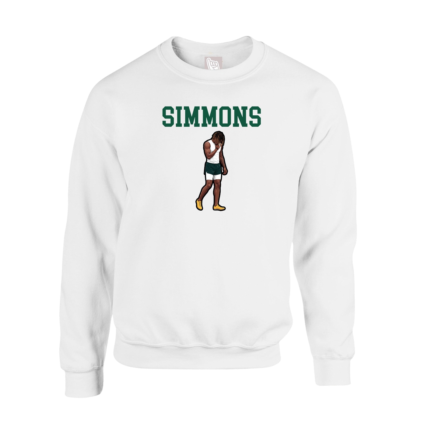 Fleece Crew — Shirsey in White