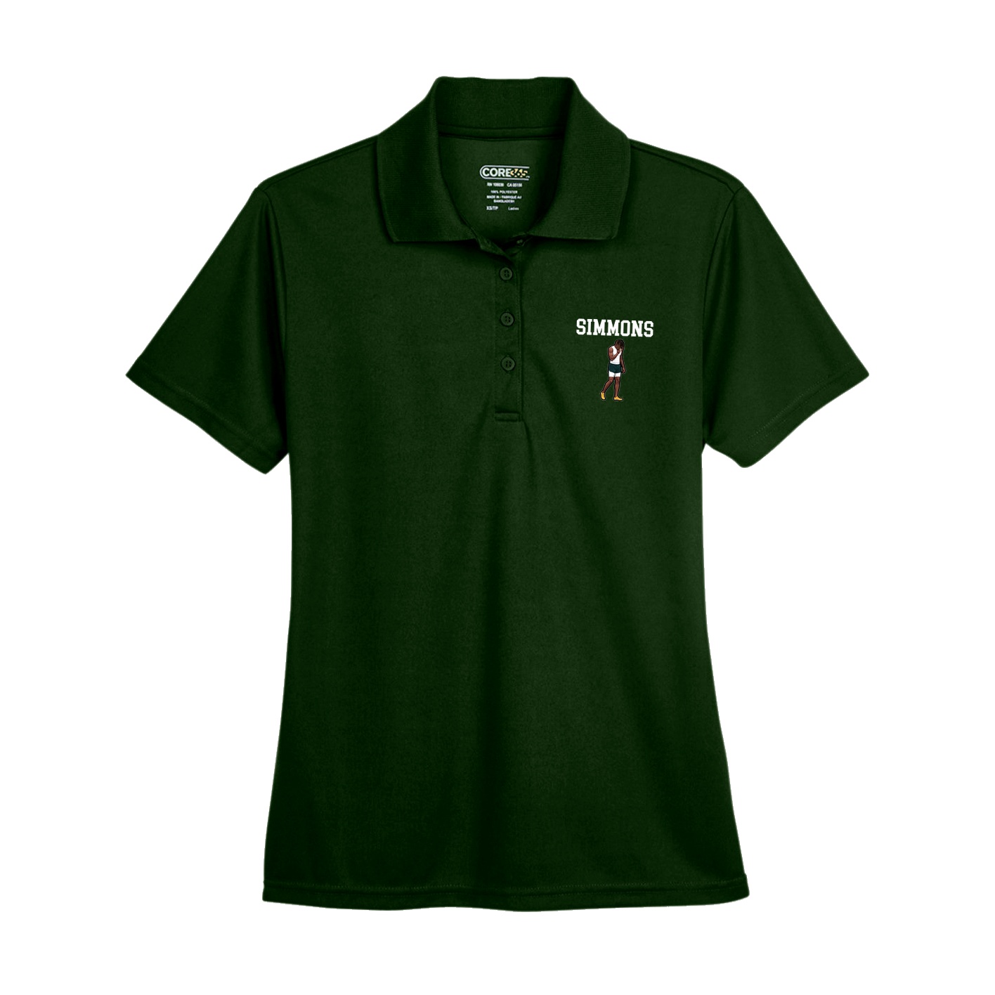Womens Performance Polo — Shirsey in Green