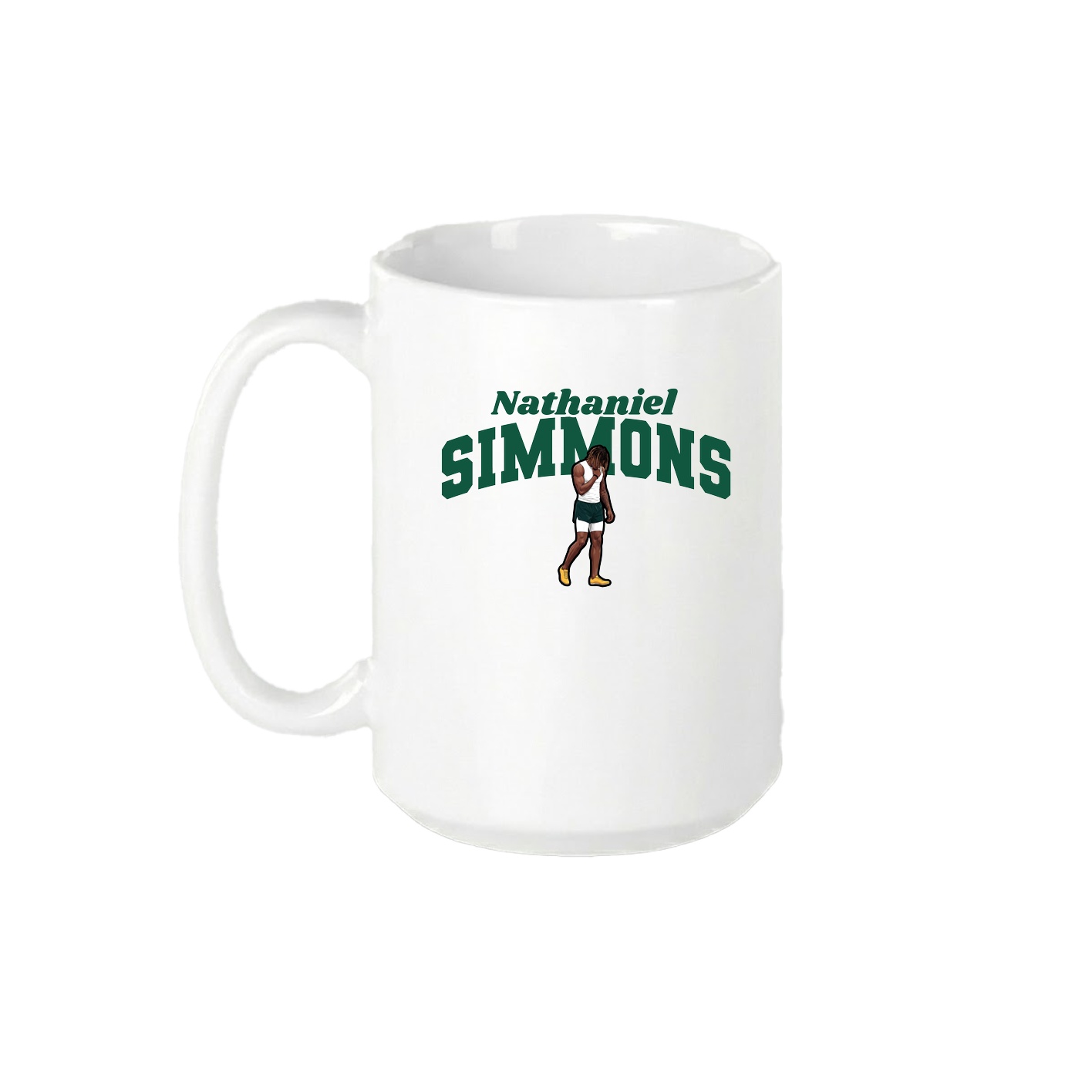 15oz Coffee Mug — Signature Arch in White