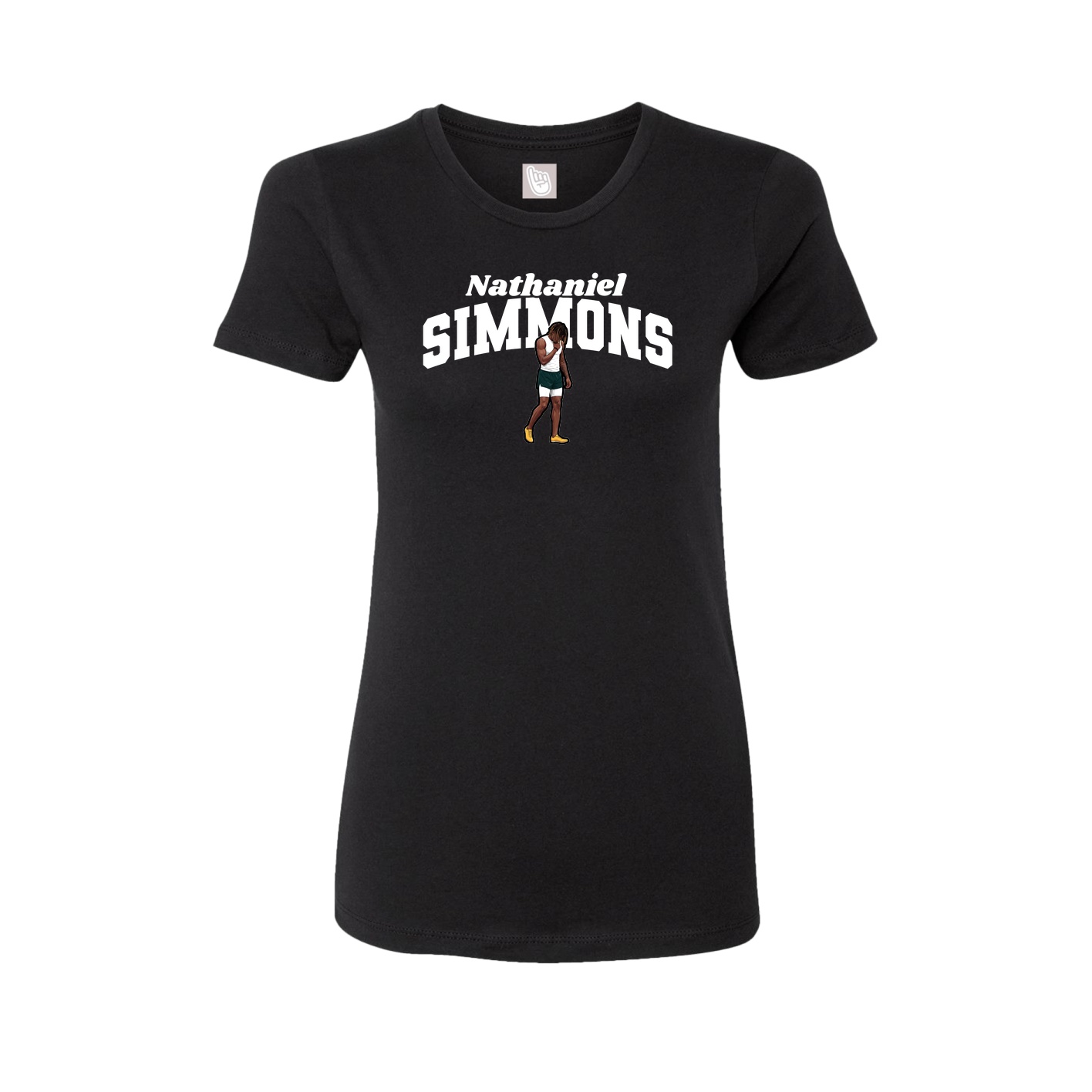 Womens Tee — Signature Arch in Black