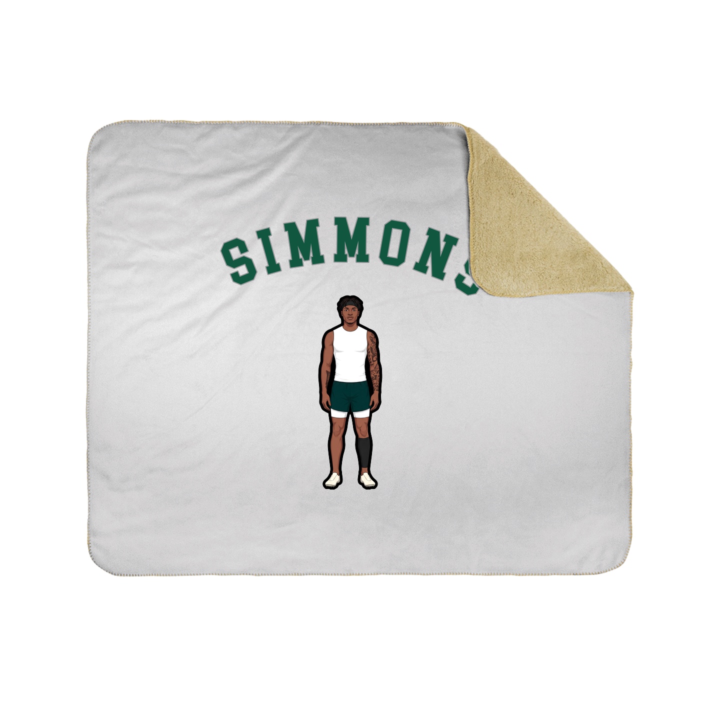 Throw Blanket — Shirsey Arch in White