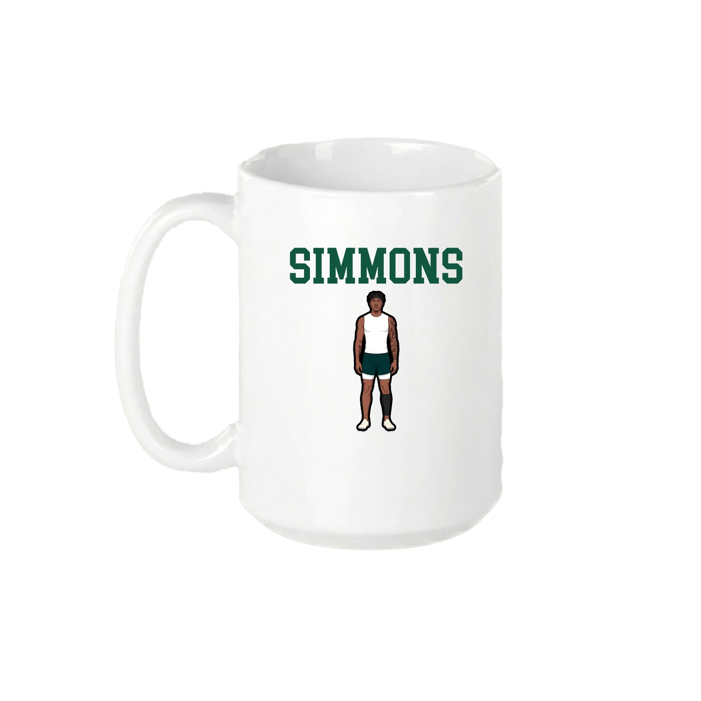 15oz Coffee Mug — Shirsey in White