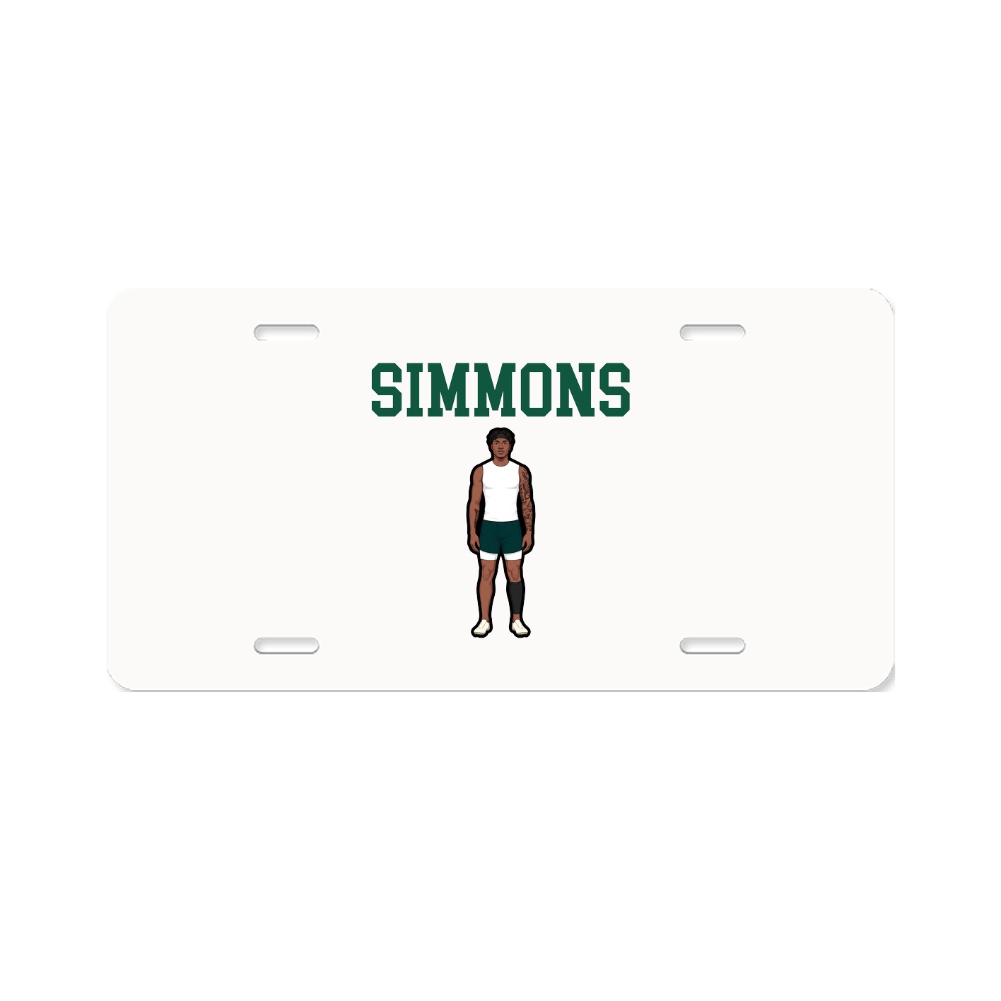 License Plate — Shirsey in Classic
