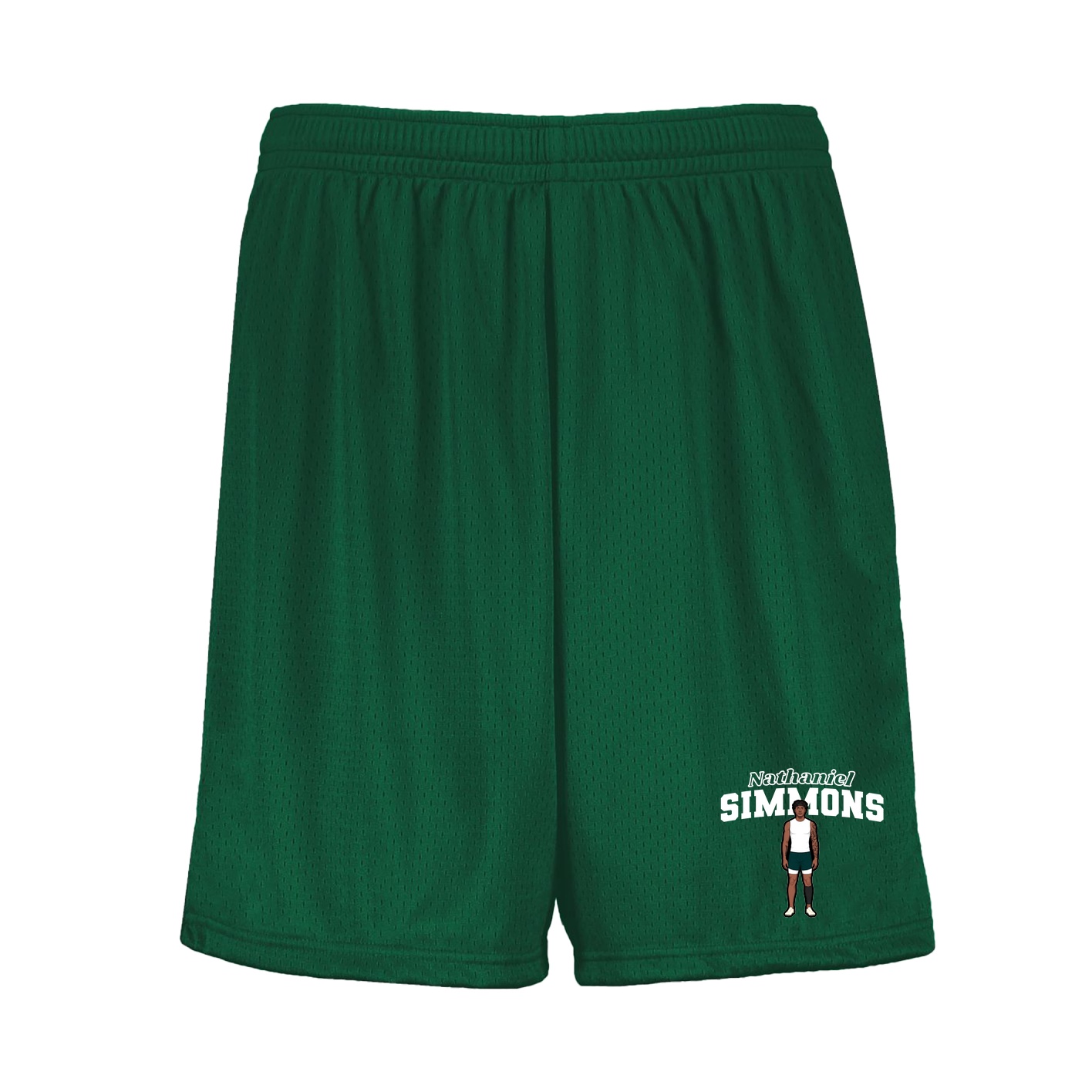 Shorts — Name Arch in Green