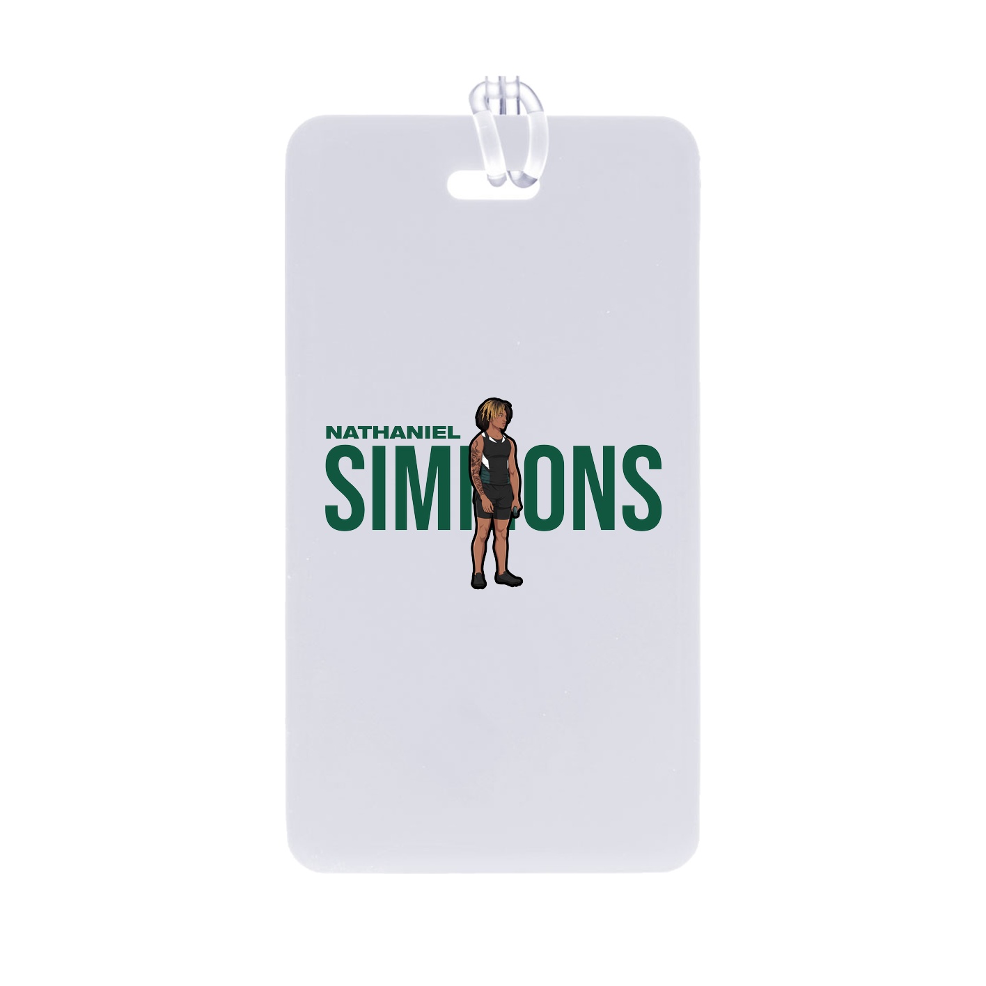 Bag Tag — Player Name in Classic