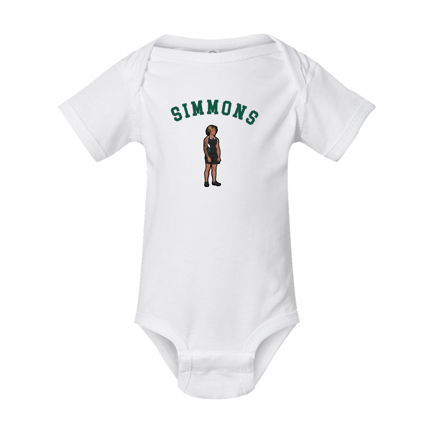 Baby Onesie — Shirsey Arch in White