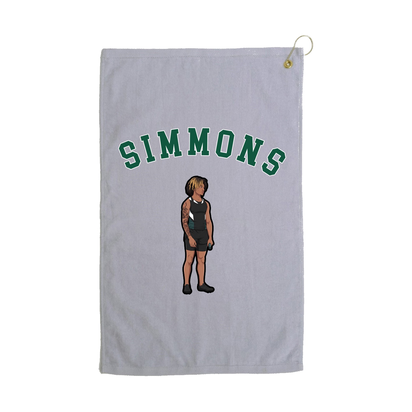 Golf Towel — Shirsey Arch in Grey