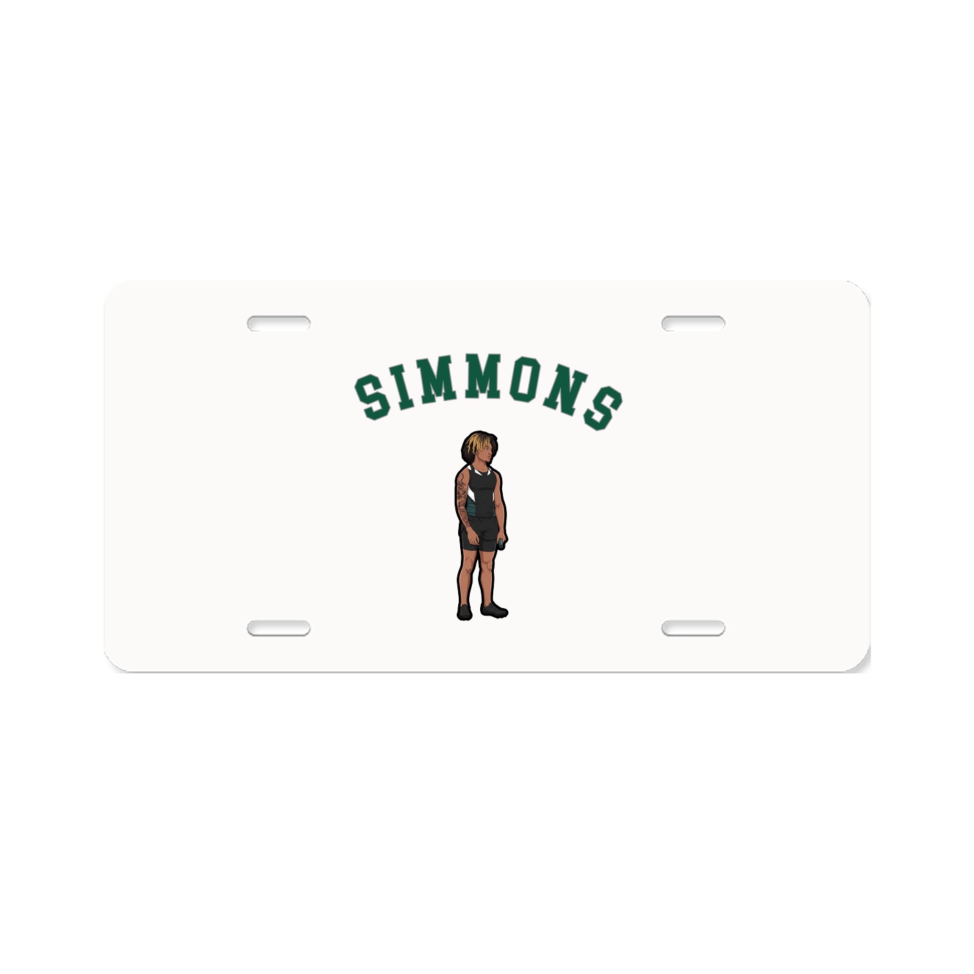 License Plate — Shirsey Arch in Classic