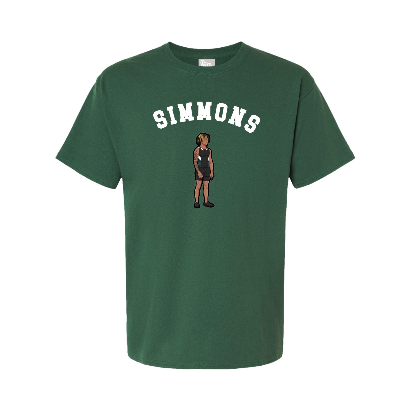 Youth Tee — Shirsey Arch in Green