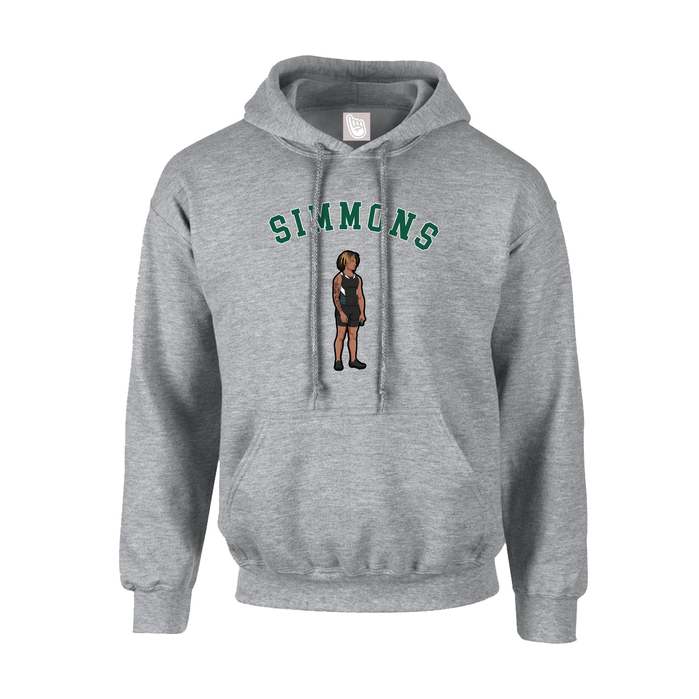 Youth Hoodie — Shirsey Arch in Grey
