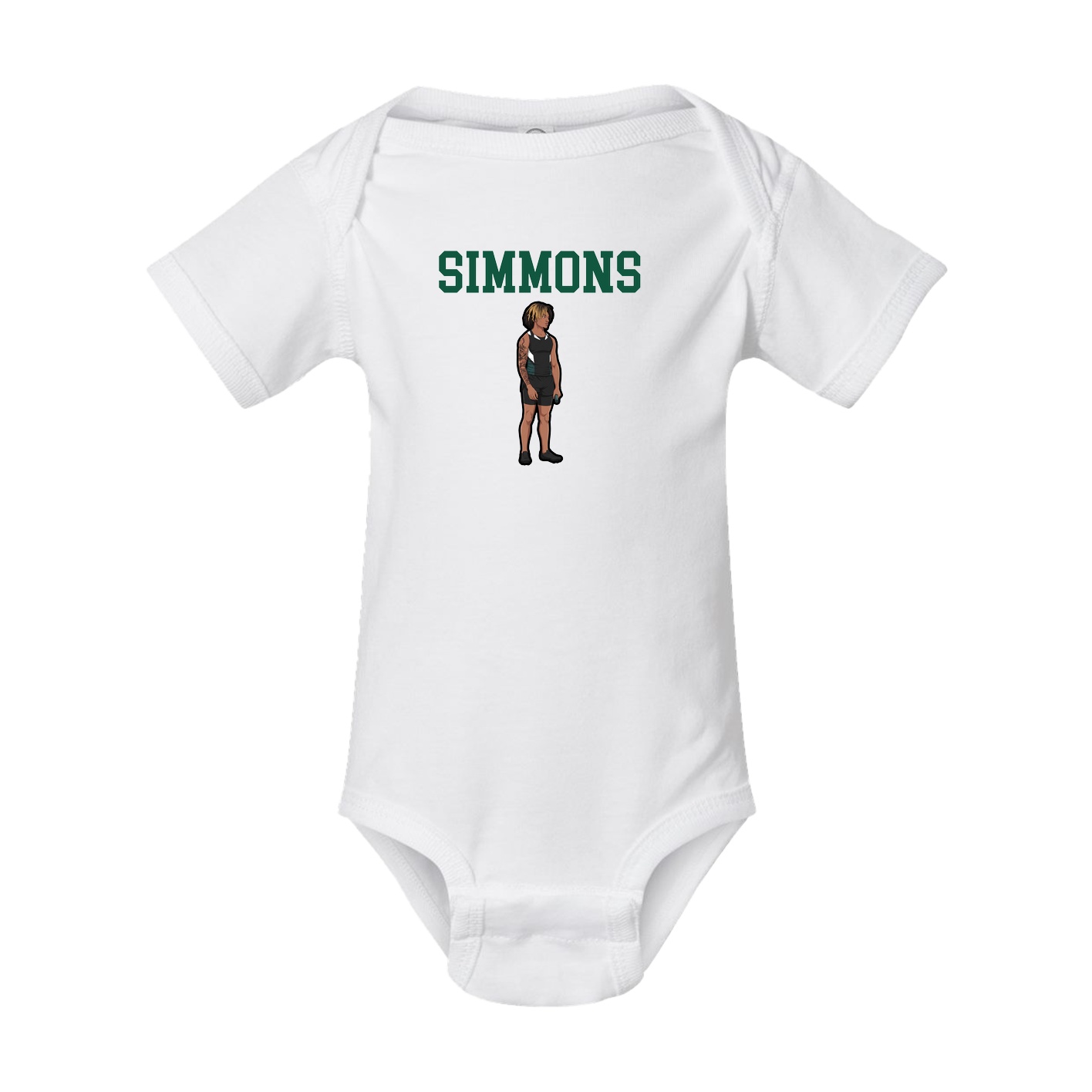 Baby Onesie — Shirsey in White