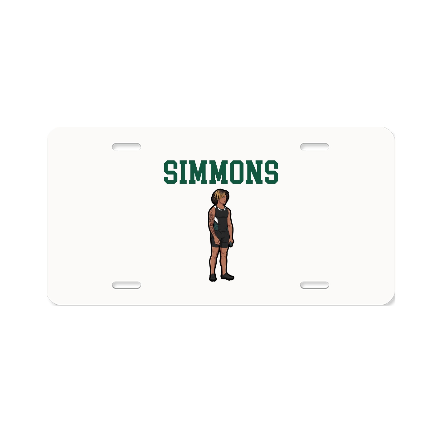 License Plate — Shirsey in Classic
