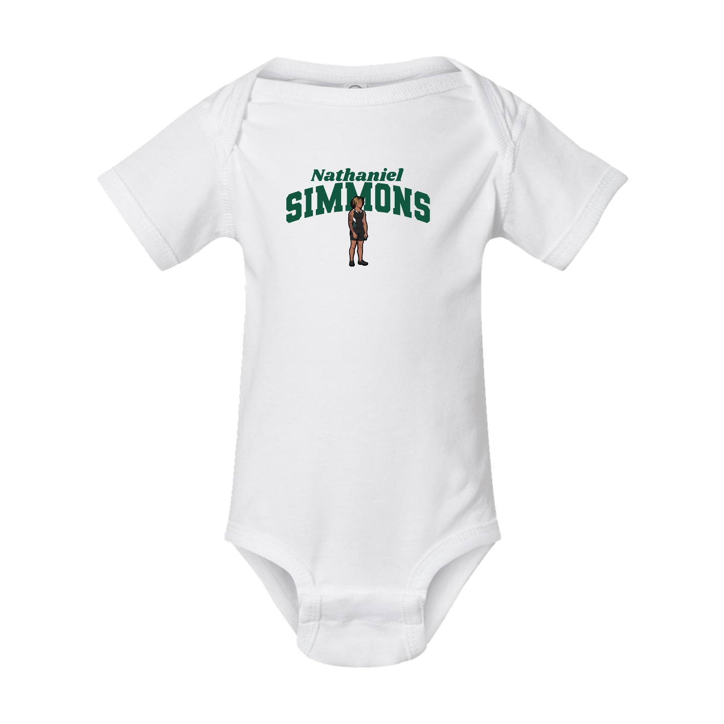 Baby Onesie — Signature Arch in White