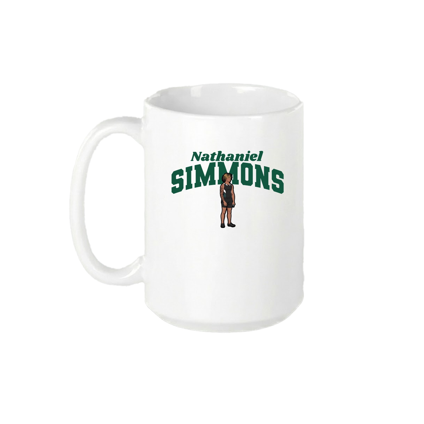 15oz Coffee Mug — Signature Arch in White